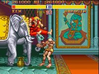 une photo d'Ã©cran de Street Fighter 2 - The World Warrior sur Nintendo Super Nes